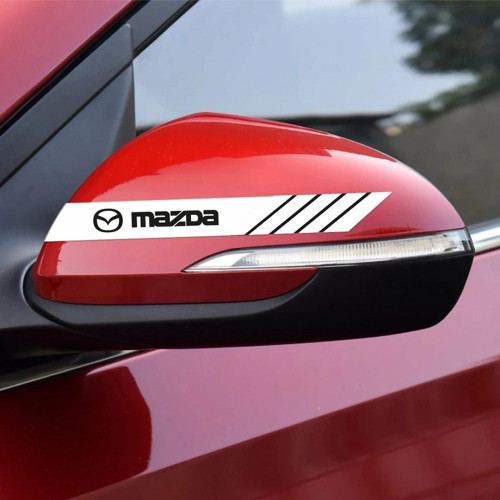 Mazda Yan Aynalar Selefon Kaplama Sticker Seti (551305132)