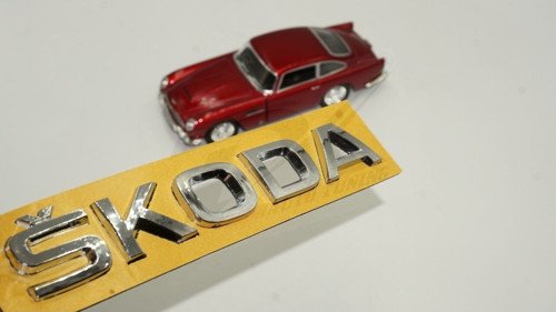 Skoda Bagaj Krom Abs 3M 3D Yazı Logo Amblem (507859170)