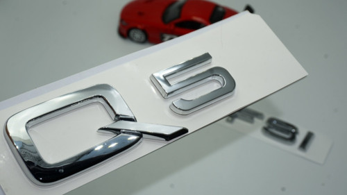 Audi Q5 45 TFSi Krom ABS 3M 3D Bagaj Yazı Logo Ürün
