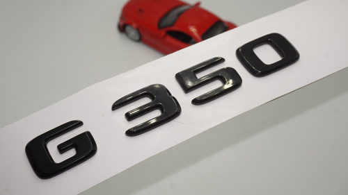G 350 Bagaj Parlak Siyah ABS 3M 3D Yazı Logo