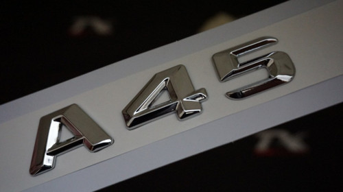 A45 Bagaj Krom Metal 3M 3D Yazı Logo