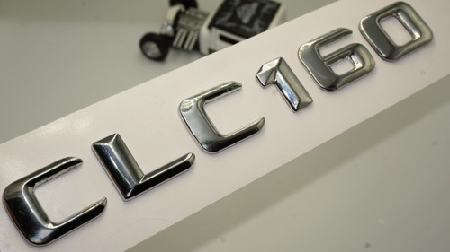 Benz CLC 160 Bagaj Krom Metal 3M 3D Yazı Logo