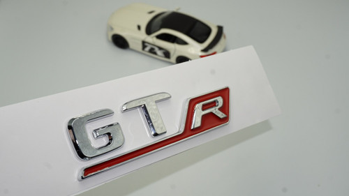Dk Benz Gt R Krom Kırmızı Abs 3m 3d Bagaj Logo Amblem