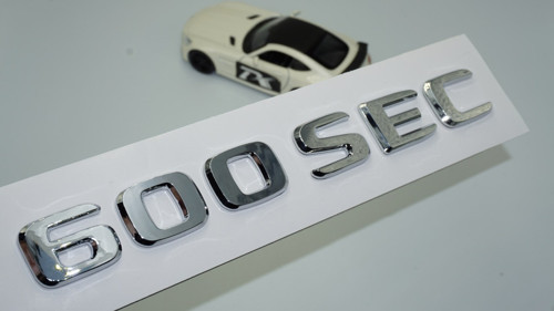 600 Sec Bagaj Krom Abs 3m 3d Yazı Logo Benz İle Uyumlu