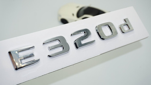 E320d Bagaj Krom Abs 3m 3d Yazı Logo Benz İle Uyumlu