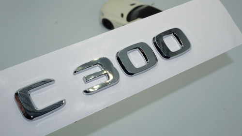 Benz C300 Bagaj Krom Abs 3m 3d Yazı Logo