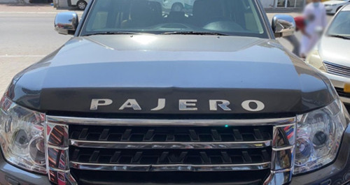 Mitsubishi Pajero V73 V75 V77 V93 V97 Krom Ön Kaput Yazı