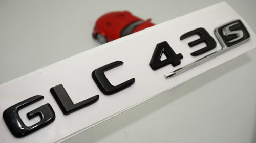 GLC43S Bagaj Parlak Siyah ABS 3M 3D Yazı Logo