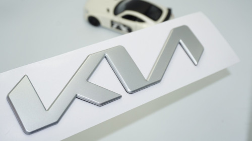 Kia Yeni Nesil Gri Metal Kaput Bagaj 17cm Logo Arma