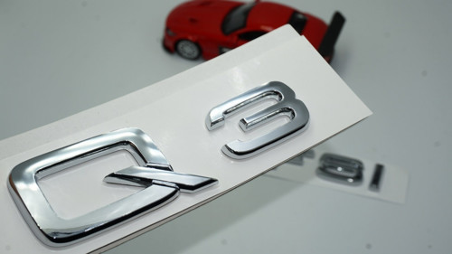 Audi Q3 40 TFSi Krom ABS 3M 3D Bagaj Yazı Logo Ürün