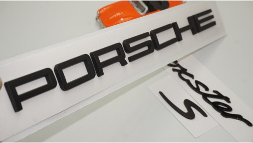 Porsche Boxster S Bagaj 3M 3D Abs Yazı Logo Amblem Seti (549220600)