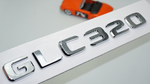 Glc 320 Bagaj Krom Abs Yazı Logo Benz İle Uyumlu