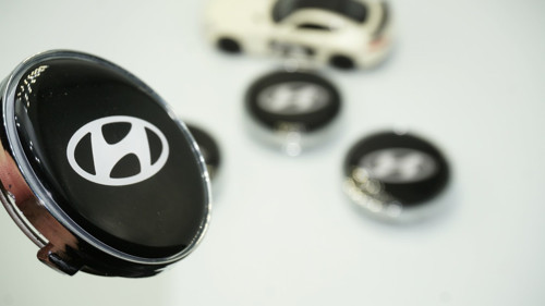 Hyundai Jant Göbeği Gümüş Kapak Seti 60mm