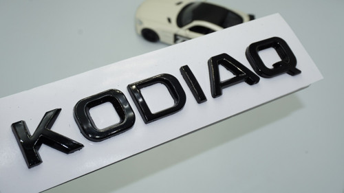 Skoda Kodiaq Siyah Abs 3m 3d Bagaj Yazı Logo