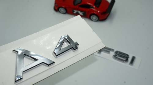 Audi A4 50 TFSi Krom ABS 3M 3D Bagaj Yazı Logo Ürün