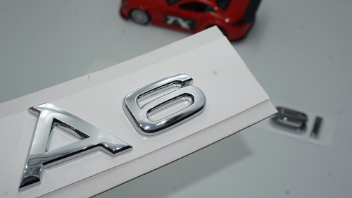 Audi A6 50 TFSi Krom ABS 3M 3D Bagaj Yazı Logo Ürün
