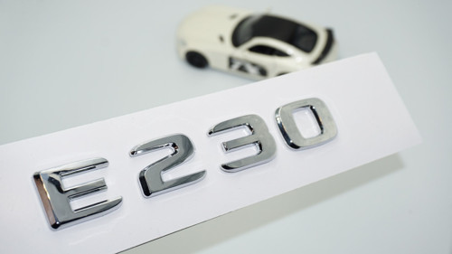 E230 Bagaj Krom Abs 3m 3d Yazı Logo Benz İle Uyumlu