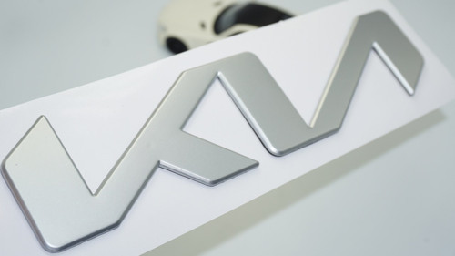 Kia Yeni Nesil Gri Metal Kaput Bagaj 21cm Logo Arma