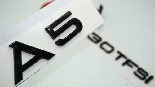 Audi A5 30 Tfsi Parlak Siyah Abs Bagaj Yazı Logo Arma