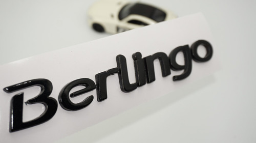 Berlingo Bagaj Siyah Abs Yazı Logo Citroen İle Uyumlu