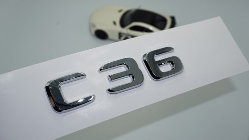 C36 Bagaj Krom Abs 3m 3d Yazı Logo Benz İle Uyumlu