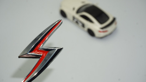 Nissan Silvia S14 S15 Ön Kaput 3M 3D Krom Metal Logo Am