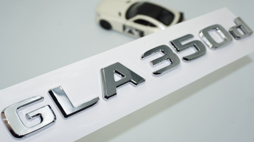 Gla 350d Bagaj Krom Abs 3m 3d Yazı Logo Benz İle Uyumlu
