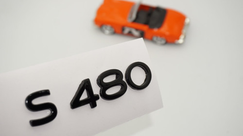 S480 Maybach Bagaj Siyah Abs Yazı Logo Arma