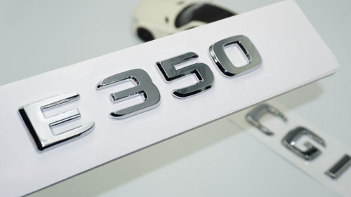 E350 Cgi Bagaj Krom Abs 3m 3d Yazı Logo Benz İle Uyumlu