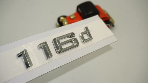 Bmw 116d Bagaj Krom Metal Yazı Logo Arma