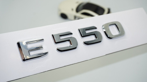 E550 Bagaj Krom Abs 3m 3d Yazı Logo Benz İle Uyumlu