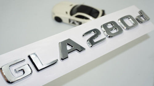 Gla 280d Bagaj Krom Abs 3m 3d Yazı Logo Benz İle Uyumlu