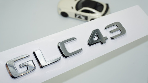 Glc 43 Bagaj Krom Abs 3m 3d Yazı Logo Benz İle Uyumlu