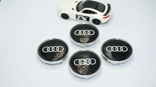 Jant Göbeği Kapak Seti 60mm Audi İle Uyumlu