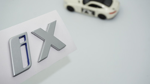 İx Bagaj Mavi Gri Abs 3m Yazı Logo Arma Bmw İle Uyumlu -