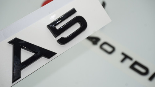 Audi A5 40 Tdi Parlak Siyah Abs Bagaj Yazı Logo Arma