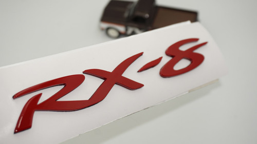 Mazda Rx-8 Kırmızı Abs Bagaj Yazı Logo Arma -