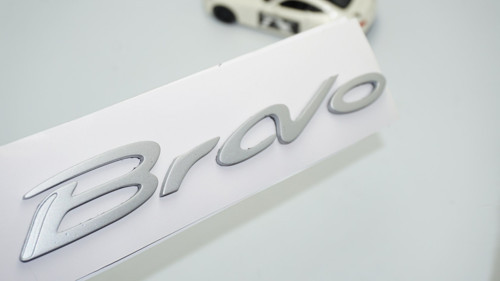 Fiat Bravo Bagaj Gri Abs 3m 3d Yazı Logo Amblem