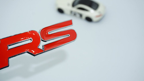 Rs Kırmızı Metal Bagaj Yazı Logo Amblem Honda İle Uyuml