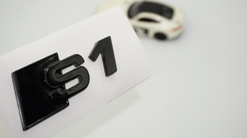 S1 Siyah 3m Bagaj Logo Audi İle Uyumlu