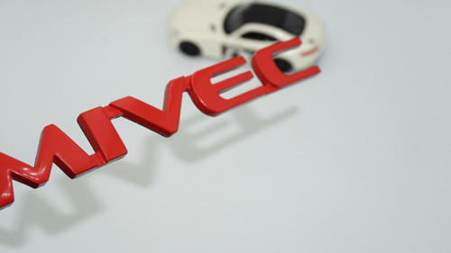 Lancer Mıvec Kırmızı Bagaj Yazı Logo Mitsubishi İle Uyu
