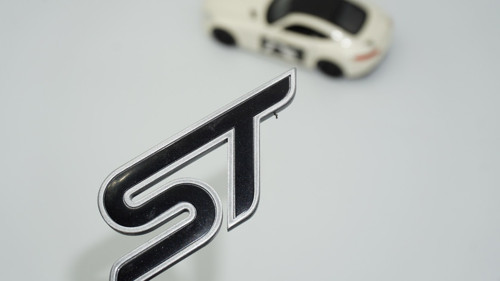 St Logo Bagaj Gri Siyah Abs Logo Arma Ford İle Uyumlu
