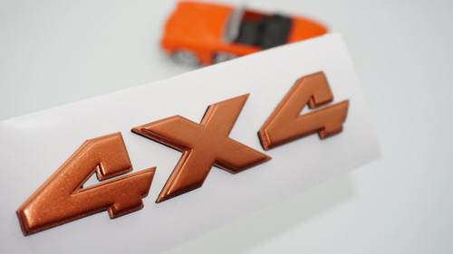 4x4 Arazi Off Road Bagaj Bronz Renk Logo Arma Amblem -