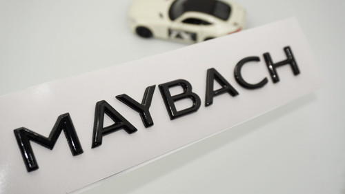 Maybach Bagaj Siyah Abs Yazı Logo Arma