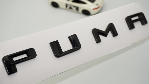 Puma Bagaj Siyah Yazı Logo Arma Ford İle Uyumlu