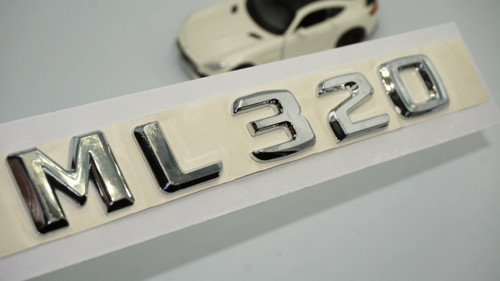 Ml 320 Bagaj Krom Abs Yazı Logo Arma Benz İle Uyumlu
