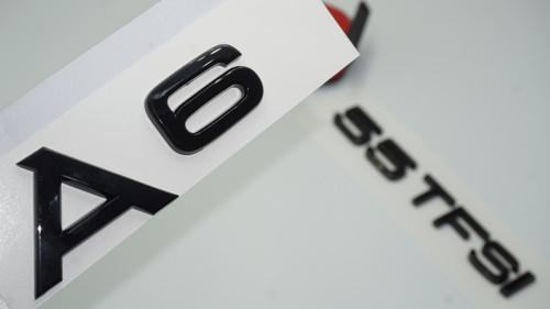 Audi A6 55 Tfsi Parlak Siyah Abs Bagaj Yazı Logo Arma