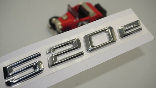 Bmw 520e Bagaj Krom Metal Yazı Logo Arma