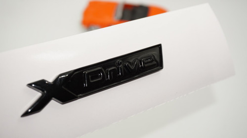 X Drive Yeni Nesil Siyah Bagaj Logo Arma Bmw İle Uyumlu Bagaj Arma
