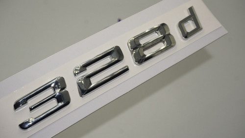Bmw 328d Bagaj Krom Metal Yazı Logo Arma